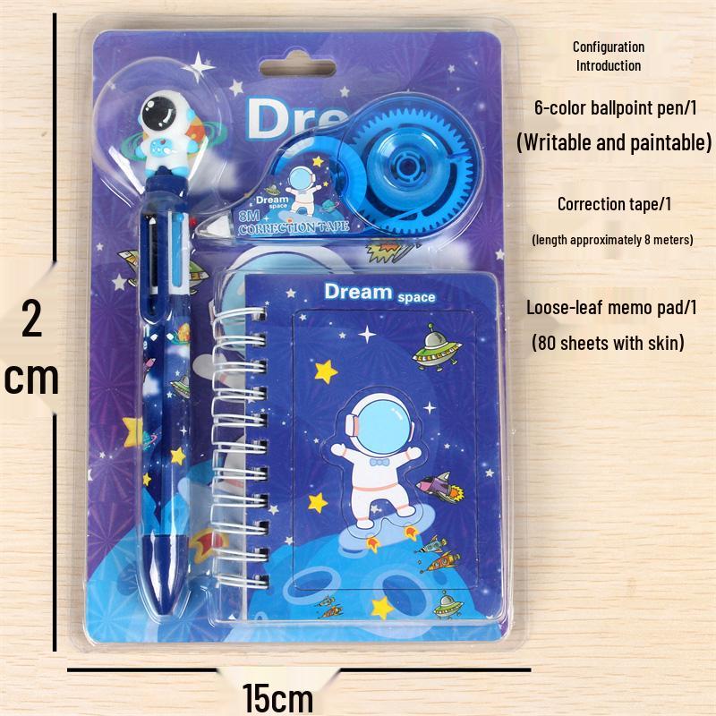 Geschenkset Schreibwaren für Kinder: Geburtstags- und Weihnachtsgeschenk für Jungen und Mädchen