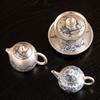 Chaxun Gilded Silver Dragon Pattern Tea Pot Gift Set 160ML