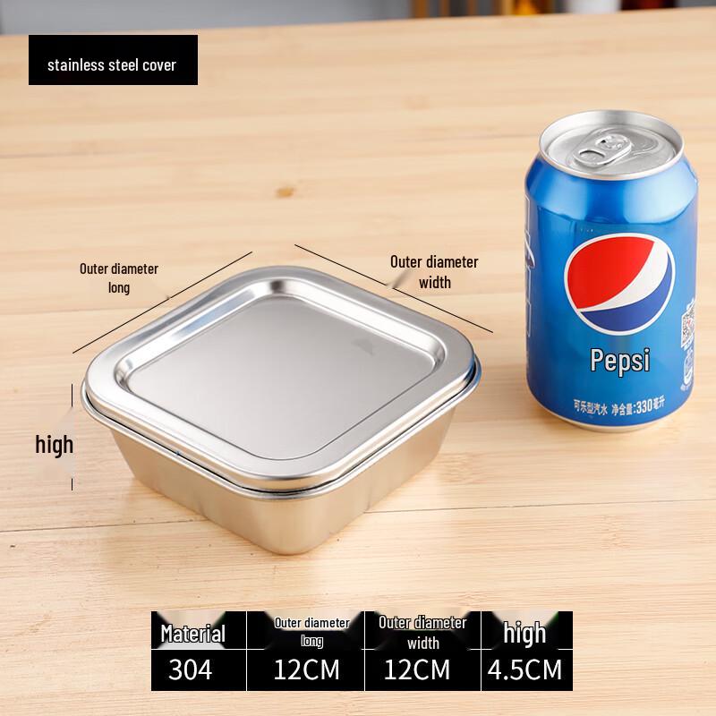 304 Stainless Steel Food Sample Box
