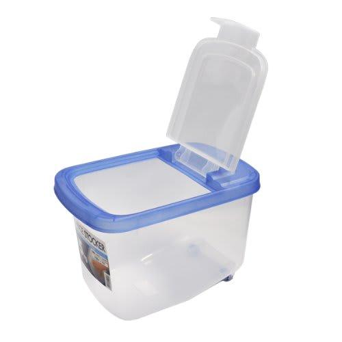 Iwasaki Kogyo B-1900, Made In Japan, Antibacterial Sliding Rice Container, Type 5, 6.8L