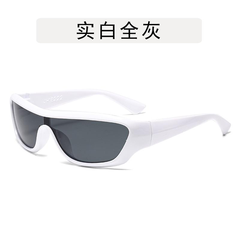 

Новые стильные женские солнцезащитные очки панк Y2K с антибликовым покрытием, мужские солнцезащитные очки для велоспорта, альпинизма, женские