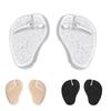 Forefoot Pads for Women,Gel Sandal Cushion Inserts Washable Clear Anti-Slip Thong Sandal Insoles for Outdoor Beach Slippers