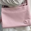 Women's Handbag Solid Color Simple Senior Sense Single Shoulder Crossbody Bag Large Capacity Underarm Work Commuter Tote Large Bag