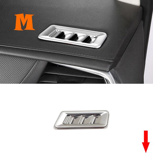 Für Cadillac XT5 2016 17 18 19 Autotür-Fenster-Glas-Lift-Control-Switch-Panel-Abdeckung Trim-Aufkleber Zubehör ABS Chrom