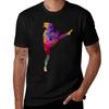 Unisex Boxer Boxing Kickboxing Silhouette Isolated 01 Tshirt Big And Tall Gym Tshirt