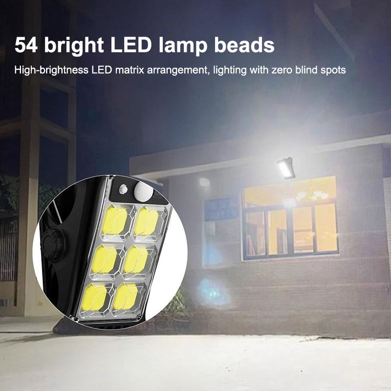  Upgraded Intelligent Sensing Solar Clip Lamp Outdoor Courtyard Lamp Garden Lighting Solar Wall Lamp