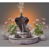 Resin Snake Design Incense Holder/Sheshnag With 30 Black Flow Cones