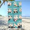 Cartoon Towel Beach Quick Dry Pool Camping Towels M-MikueS-ES Travel Soft Gift Gym Home Shower Sports Beautiful Decor by Seaside