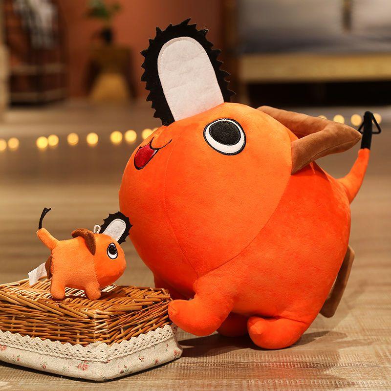 Stofftier Anime 40cm Kettensägenmann Pochita Puppe Plüschkissen - Ein Perfektes Geschenk Für Freunde Kinder Geburtstagsgeschenk