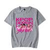 K-Pop Lovci démonů Saja Boys Potištěná trička Dámská Pánská Krátký rukáv Vtipné Tričko s kulatým výstřihem Ležérní Letní topy