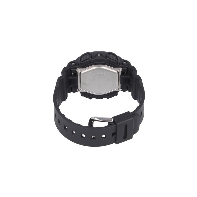Casio BABY-G Black Waterproof 100m Waterproof Quartz Movement Resin Strap Japanese and Korean Watch Women’s Watch Black Dial BA-130-1AJF