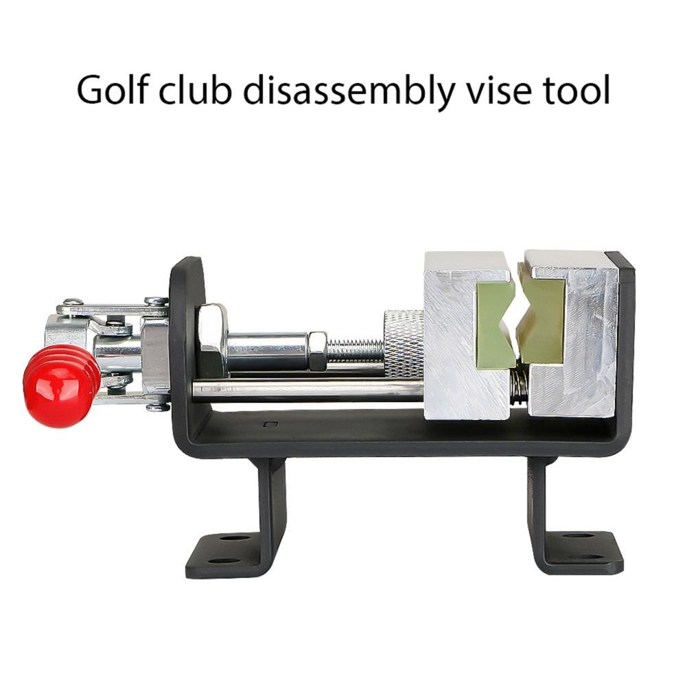 Golf Club Regrip Vise Golf Grip Removal Tool Golf Club Shaft Clamp Golf Club Vise Clamp for Home Workshop