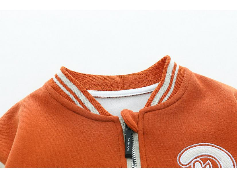 2025 Spring Trendy Infant Boys' Bear Baseball Uniform 3-Piece Set