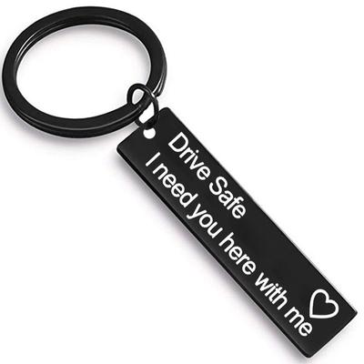 Drive Safe I Need You Here With Me Keychain for Boyfriend Husband Dad Christmas Birthday Valentine S Day Gifts
