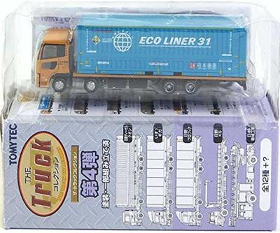 Tomytec The Truck Collection 4th Edition Nissan Diesel Quon Nippon Express Ecoliner 31ft Single Item [1] 1/150