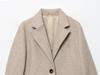 Autumn New Versatile Medium and Long, Soft Shoulder Padded Coat and Coat 3046282