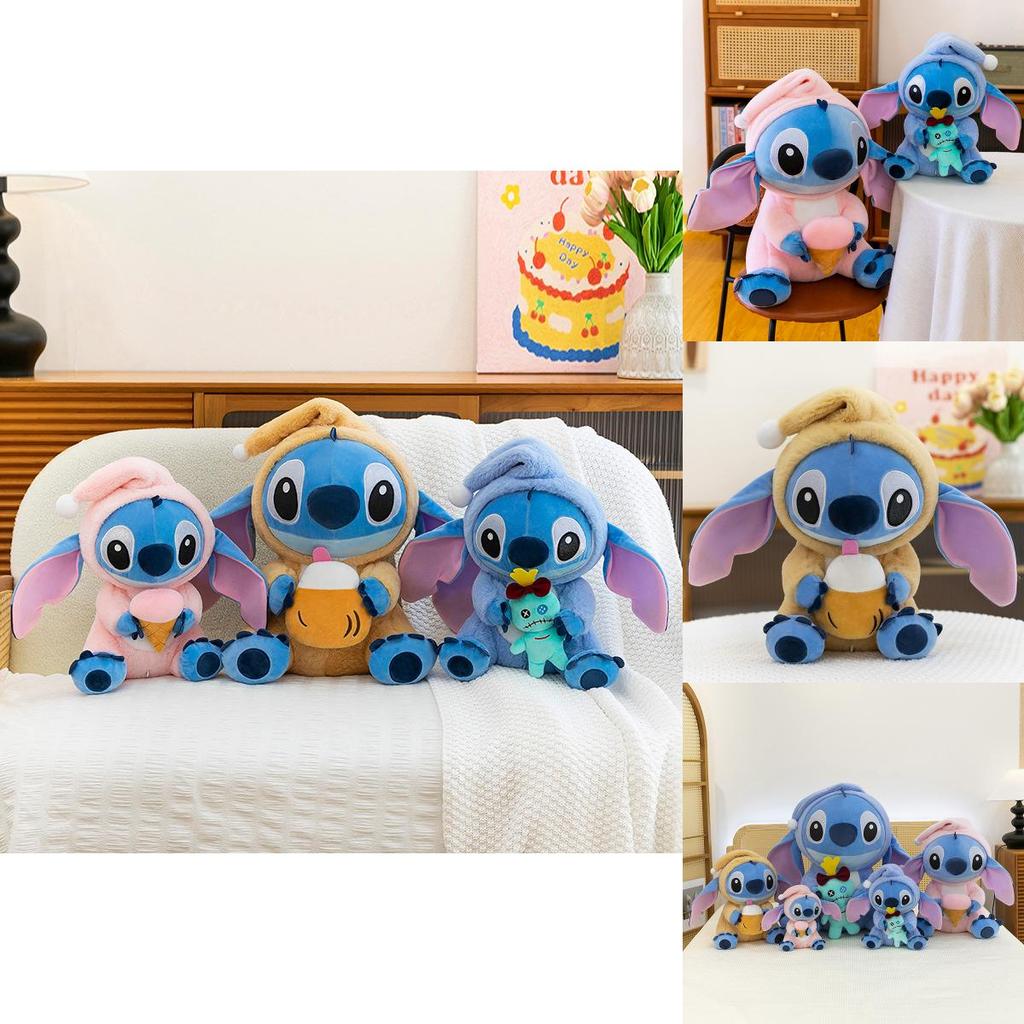 Stitch Plush Toy With Pp Cotton Fill For Kids Gift And Collectors Decor