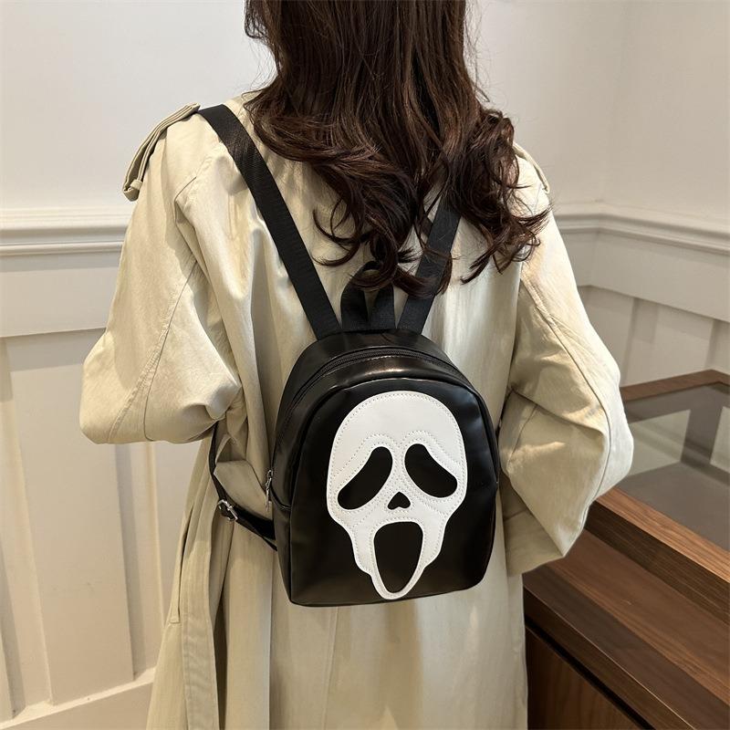 Funny Ghost Skull Handbag  New Niche Design Fashion Trend Multifunctional Backpack