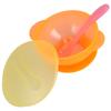 Baby Suction Bowl with Lid and Spoon Set Food Grade PP Machine Washable Baby Feeding Bowls