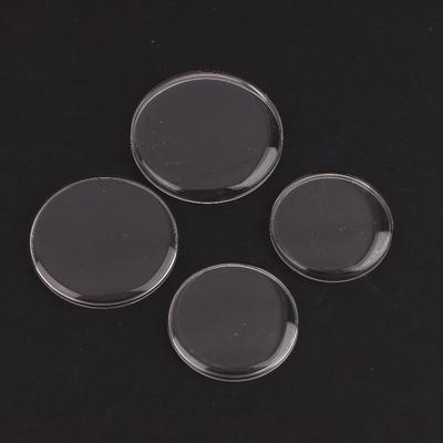 25-36MM Akrylové Kulaté Hodinové Sklo Víčko Hodinky Náhradní Maska Průhledný Povrch Plochý Obličej Zrcadlo