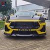 Carbon Fiber Front Bumper Fog Light Trim for 2024+ Ford Mustang