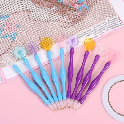 Embroidery Diamond Painting Pen Kit Plastic Cross Stitch Accessories Point Drill Pens Adhesive Tape DIY Craft