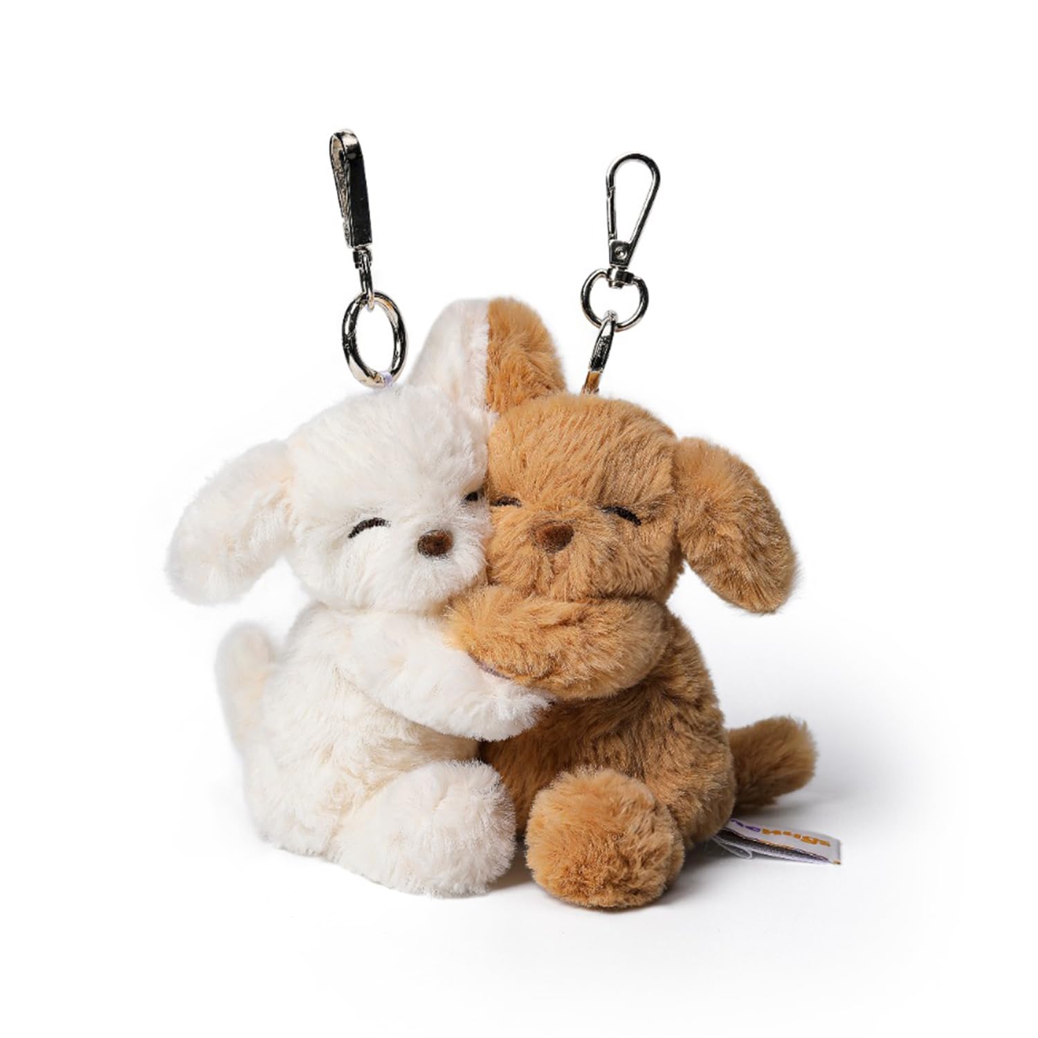 McHugs Snuggle Dog Charm Hug Plush Keychain MC600111