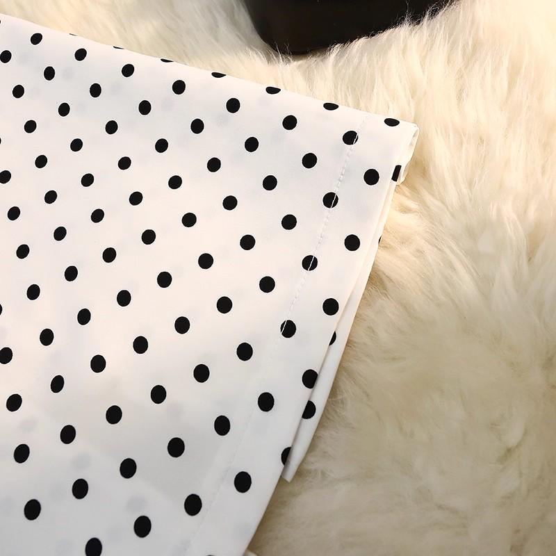 Polka Dot High-Waisted A-Line Skirt - Trendy Women's Mid-Length Autumn/Winter 2025 Collection