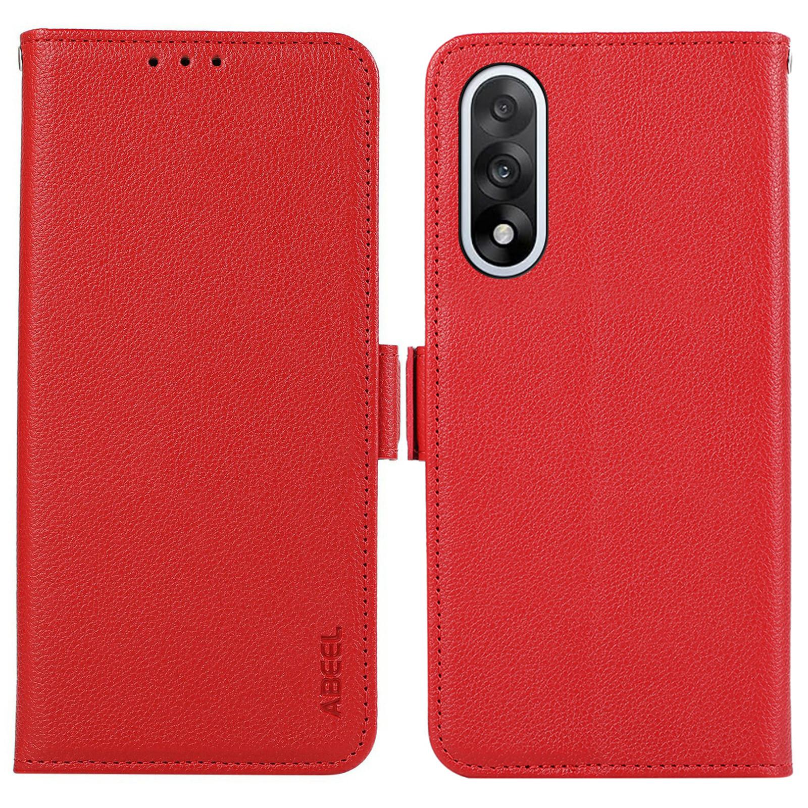 

ABEEL For OnePlus Nord 5 5G/Ace 5 Ultra 5G Case Litchi Texture Leather RFID Blocking Phone Cover