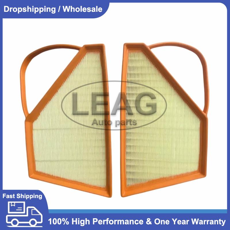 1pair Air Filter 3W0129620B (left) 3W0129620C (right) for Bentley Continental GT GTC Flying Spur W12 2004-2019 SK630-SK631