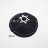 Design Ricamato Kippah Ebraico Forma Rotonda Cappello Berretto Nuovo Cappello a Pullover Evento Etnico