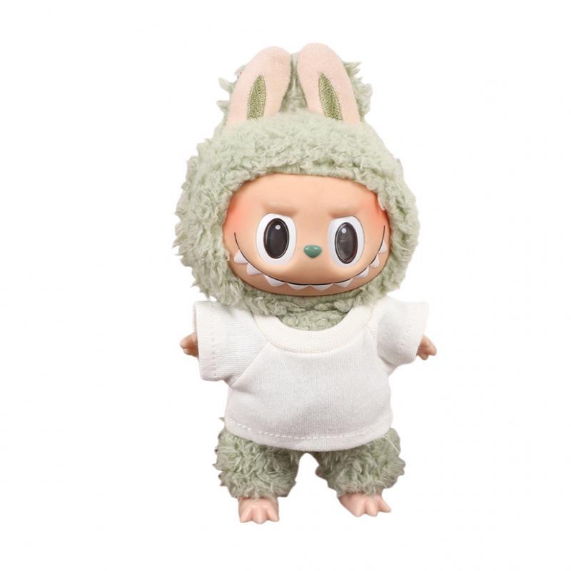 In-Stock Baby T-Shirt & Labubu Doll Accessories - Short Sleeve, Inner Wear, Replacement Clothes