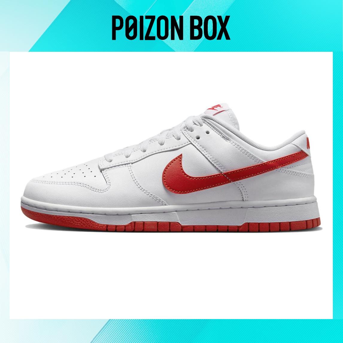 

кроссовки Nike Dunk Low Retro White Picante Red DV0831-103