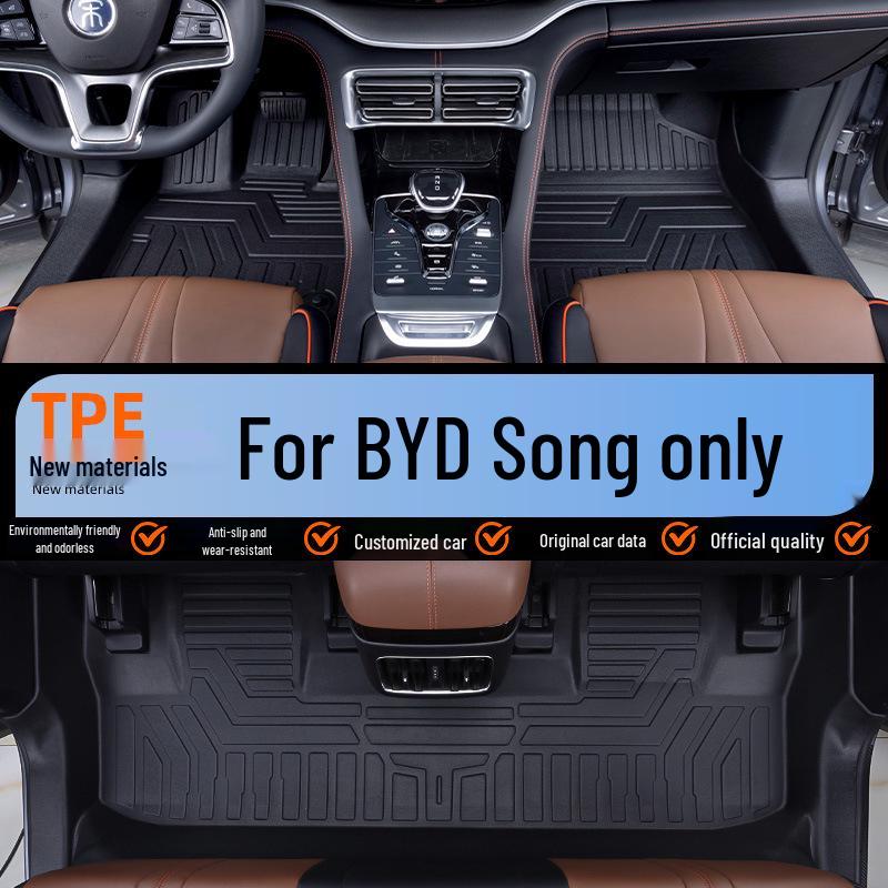 BYD Song PLUS PRO L DMi/EV 2023 Champion Edition Full Coverage Floor Mats TPE