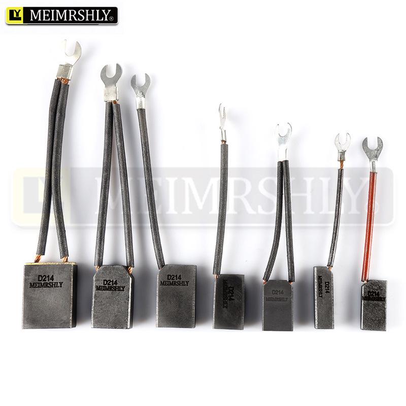 Graphite High Carbon Motor Brushes D214 - Sizes 8, 10, 12.5, 30, 32, 35, 40