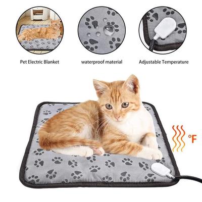 Pet Vyhřívací podložka Pes Teplota Nastavitelná Psí Vyhřívací podložka Vodotěsná Elektrická vyhřívací podložka 3,9 Režimy Časovač Psí Spací potřeby