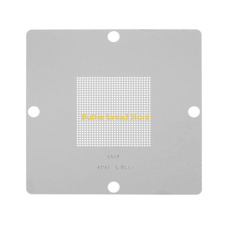 W89C 90x90mm BGA Reballing Stencil 10/27Pcs BGA Template Suitable Laptop