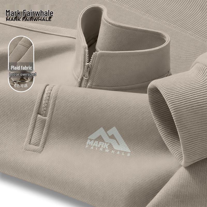 Mark Fairwhale Men's Semi-High Collar Heavyweight Sweatshirt