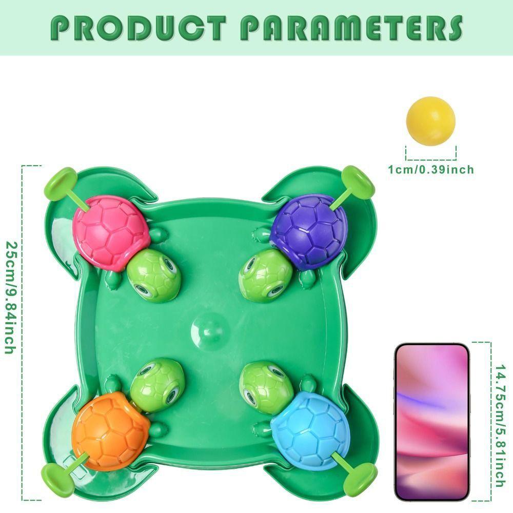 Safe Material Turtles Eat Beans Game Interactive Feature Educational Toy  Gift