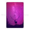 The Legendary Deer Metal Plaque Decoration Party Wall Decor Iron Plaques Tin Sign Poster