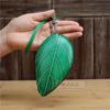 First Layer Cowhide Creative Tree Leaf Seven Star Ladybug Mini Change Bag Tree Leaf Key Bag Hand Bag Hand Bag