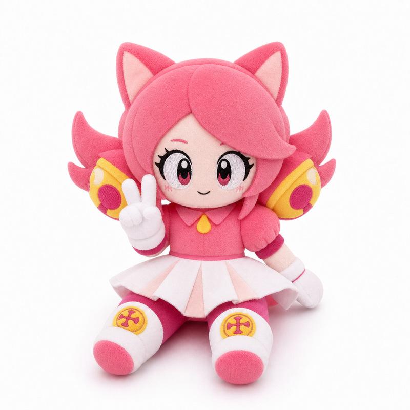 Deltarune Rosa Plüsch Chapter 5 Cartoon Katze Stofftier Weiches Plüschtier Sammlerstück Dekoration Für Videospiel-Fans Erwachsene Sammler pink