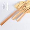 Solid Wood Thick Handle Shoehorn - Ergonomic Design, Hotel Gift