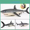 62,5 cm Groot formaat Megalodon Grote Witte Haai Simulatie Dier Model Speelgoed Voor Kinderen