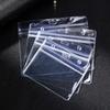 1PC PVC ID Card Badge Holder Transparent Name Card Protector Cover New Employee Card Case