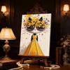 5D DIY Frameless Pearl Painting Cat Princess Pattern Painting Kit Suitable for Home Living Room Bedroom and Other Wall Decoration Art Paintings