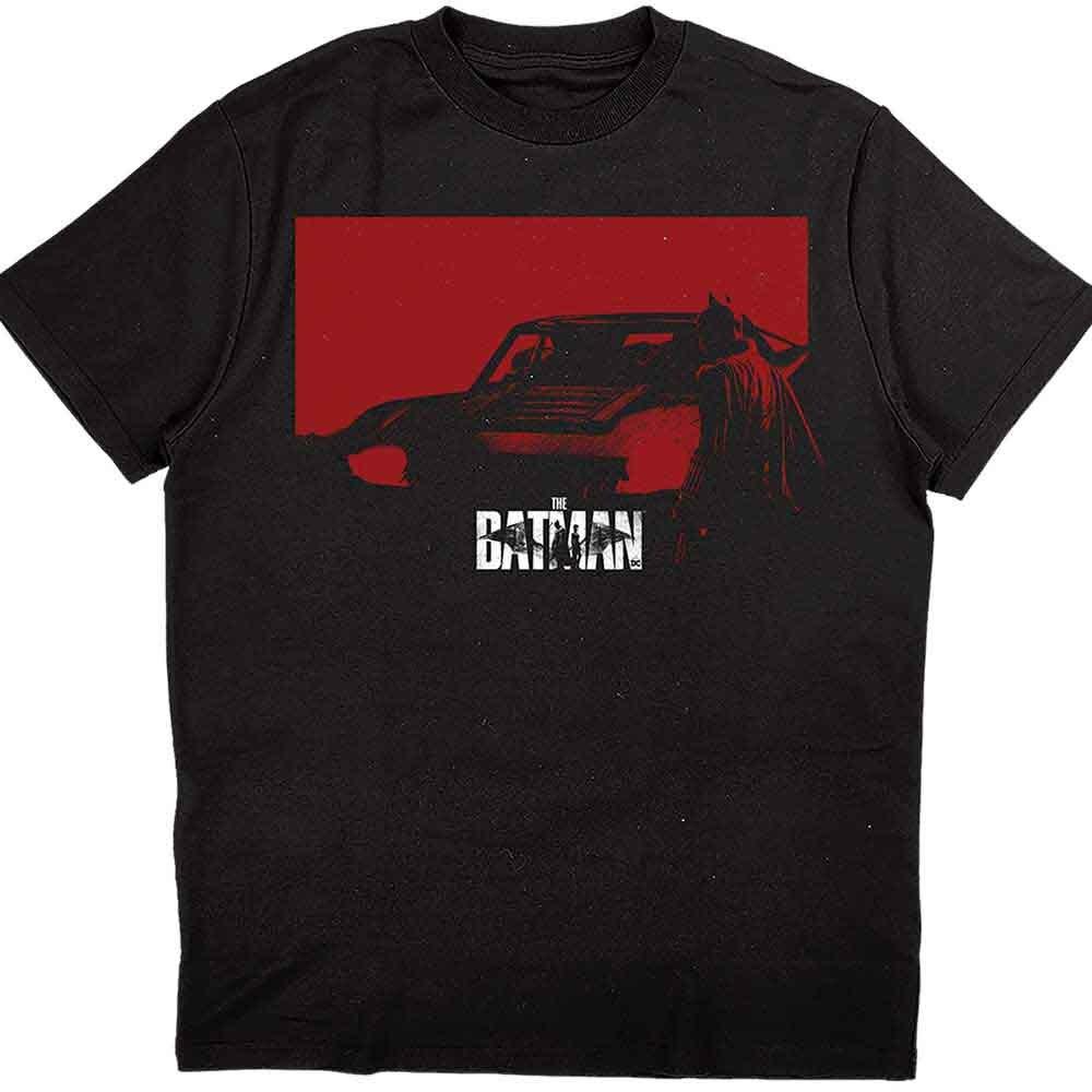 

DC Comics The Batman Red Car T-Shirt Black New Unisex T-Shirt XXXL