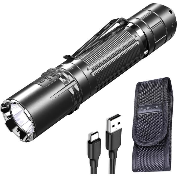 Lampe De Poche - KLARUS - XT2CR Pro - 2100 Lumens - Rechargeable USB - Tactique