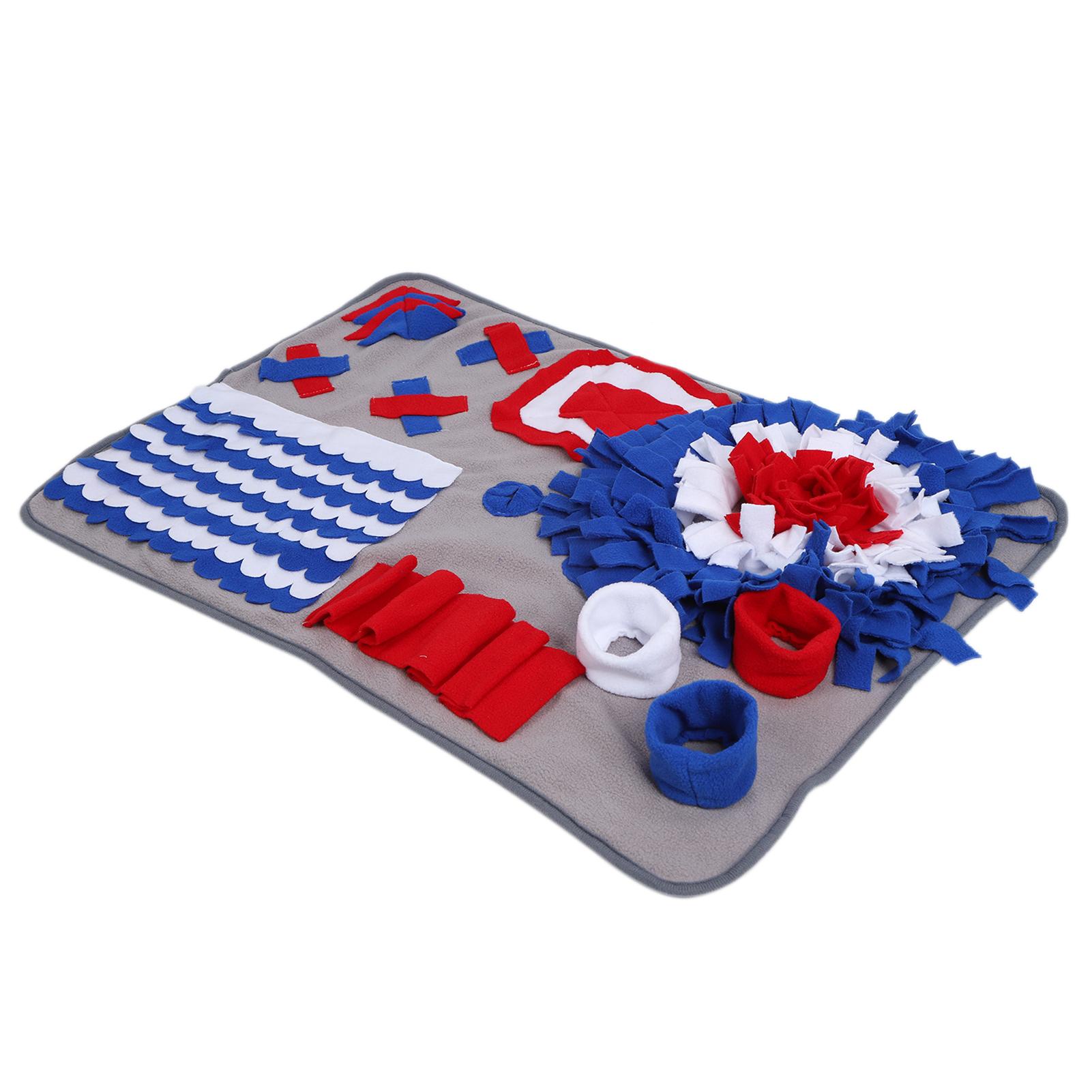 

Pet Snuffle Pad Resistance to Bite Pet Toys Training Stress Relief Mat for Pets Dog