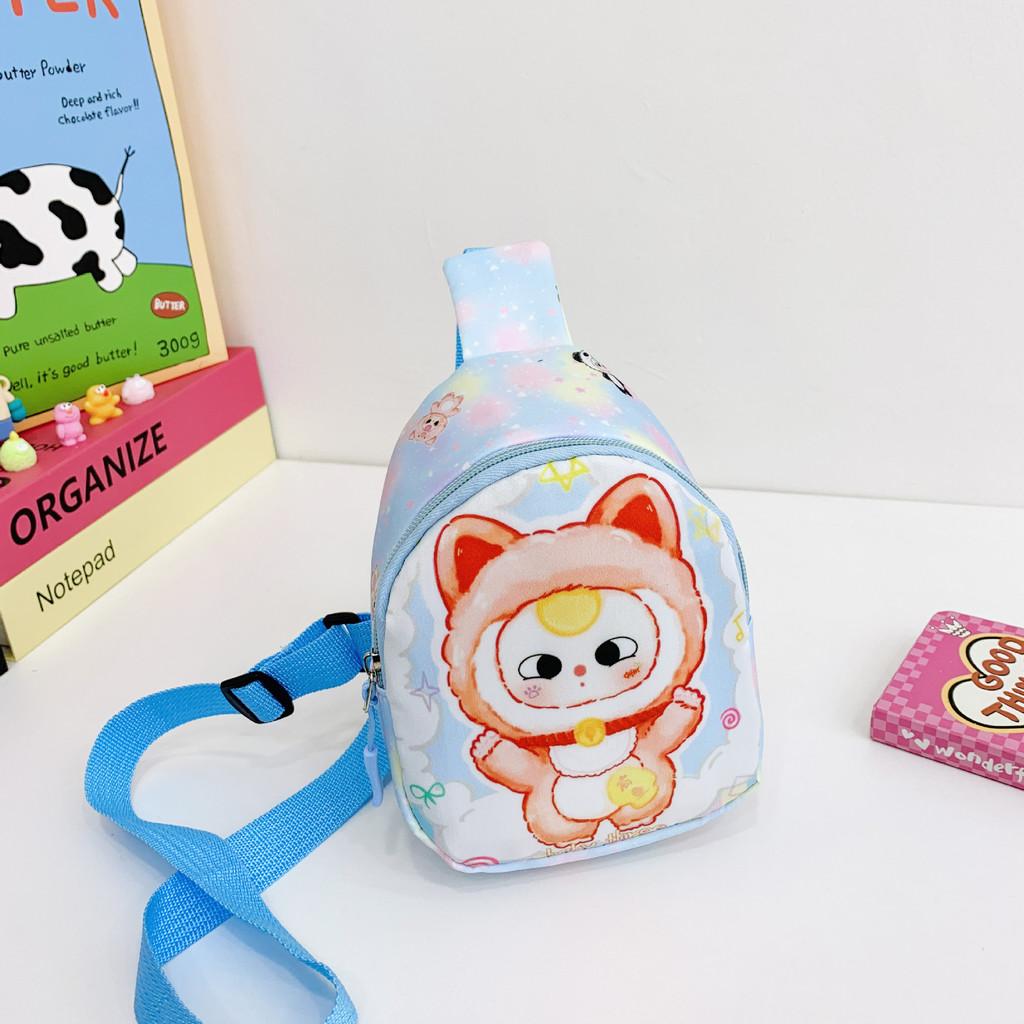 Shoulder Bag Kids Fashion With Cartoon Baby Three Print For Interior Outings